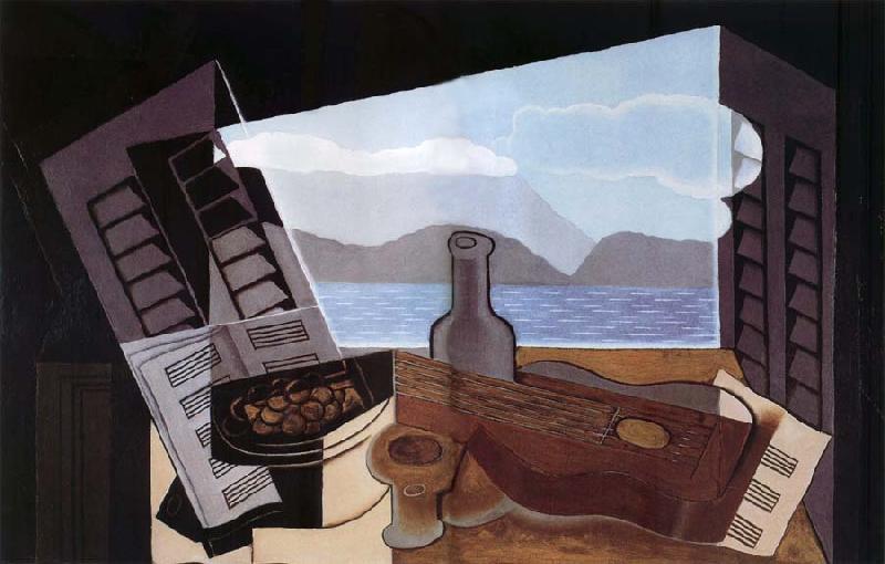 Juan Gris Open Window oil painting image
